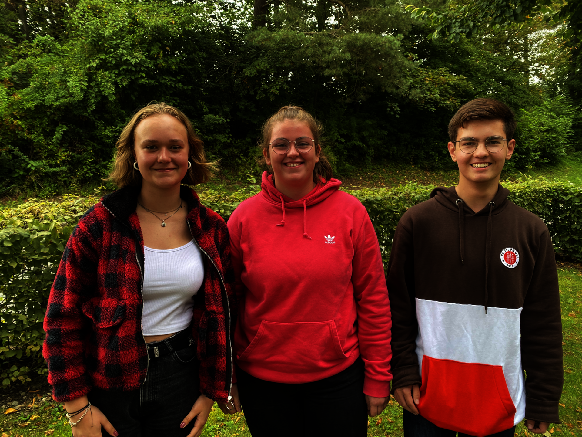 Thea Gerke, Lena Spiekermann & Carl Richter (v.l.)